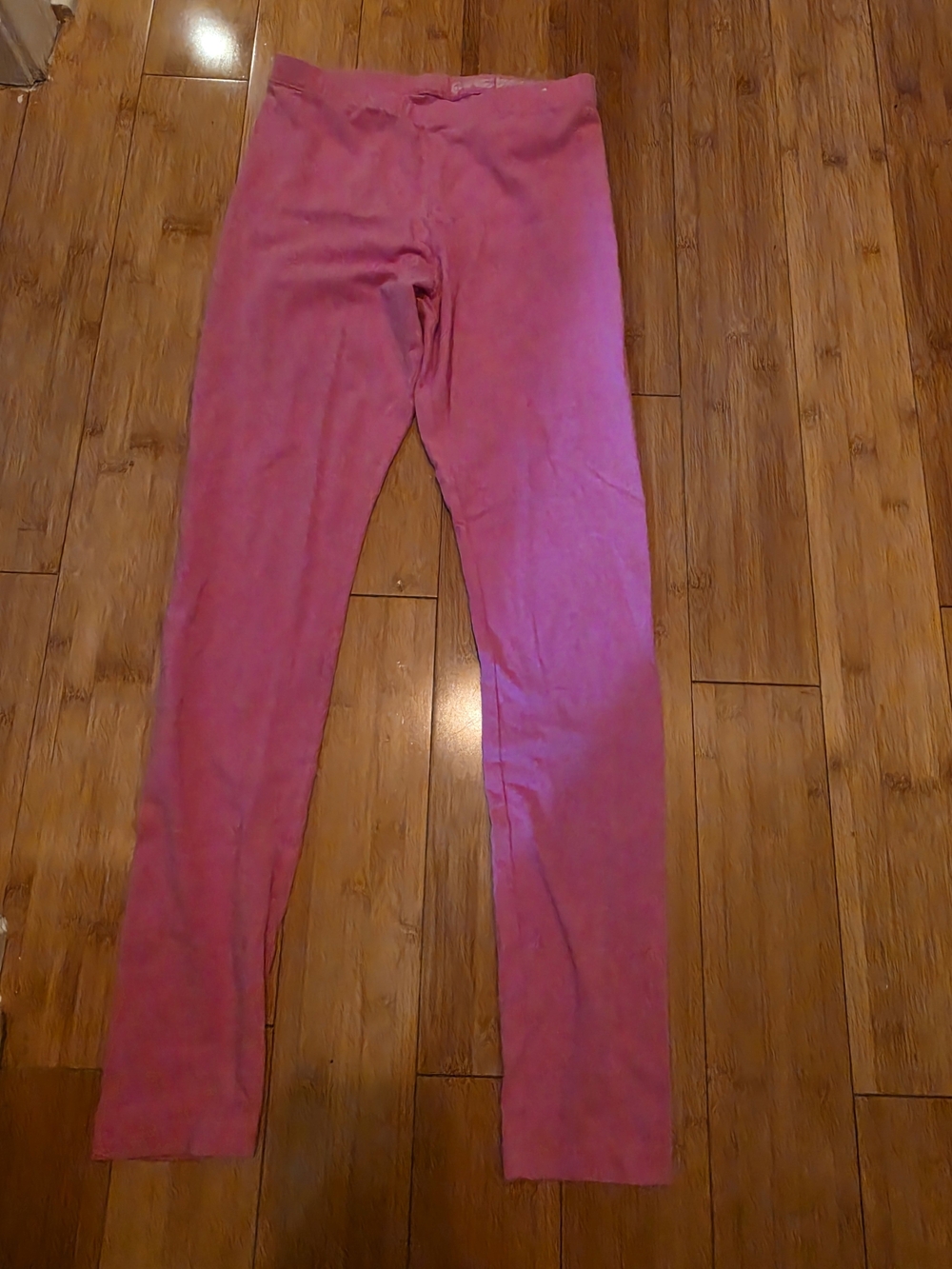wonder nation Solid Pink Kids Stretch Leggings